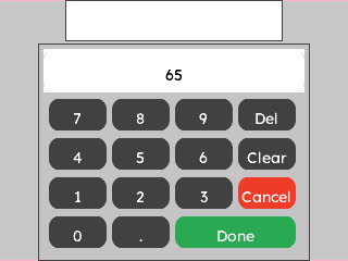 Numeric Keypad